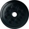 Ekena Millwork Spiral Ceiling Medallion (Fits Canopies up to 4"), Hand-Painted Night Shade, 25 1/4"OD x 4"ID x 2"P CM25SPNSF - alternate 1